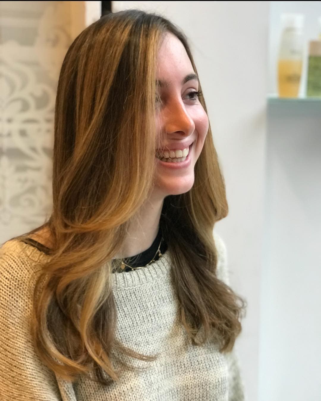 Precision cut women's hair at MC Hair Salon Upper East Side NYC