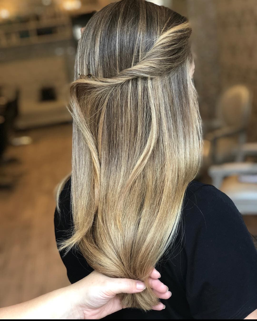 Half-Up Style